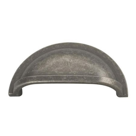 Hd Belwith 3 in. Center Cup Pull- Black Nickel Vibed BWP3055 BNV